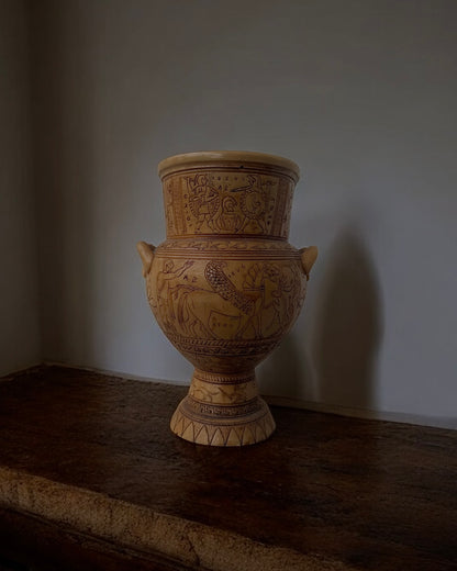 Vintage Resin Greek Vase
