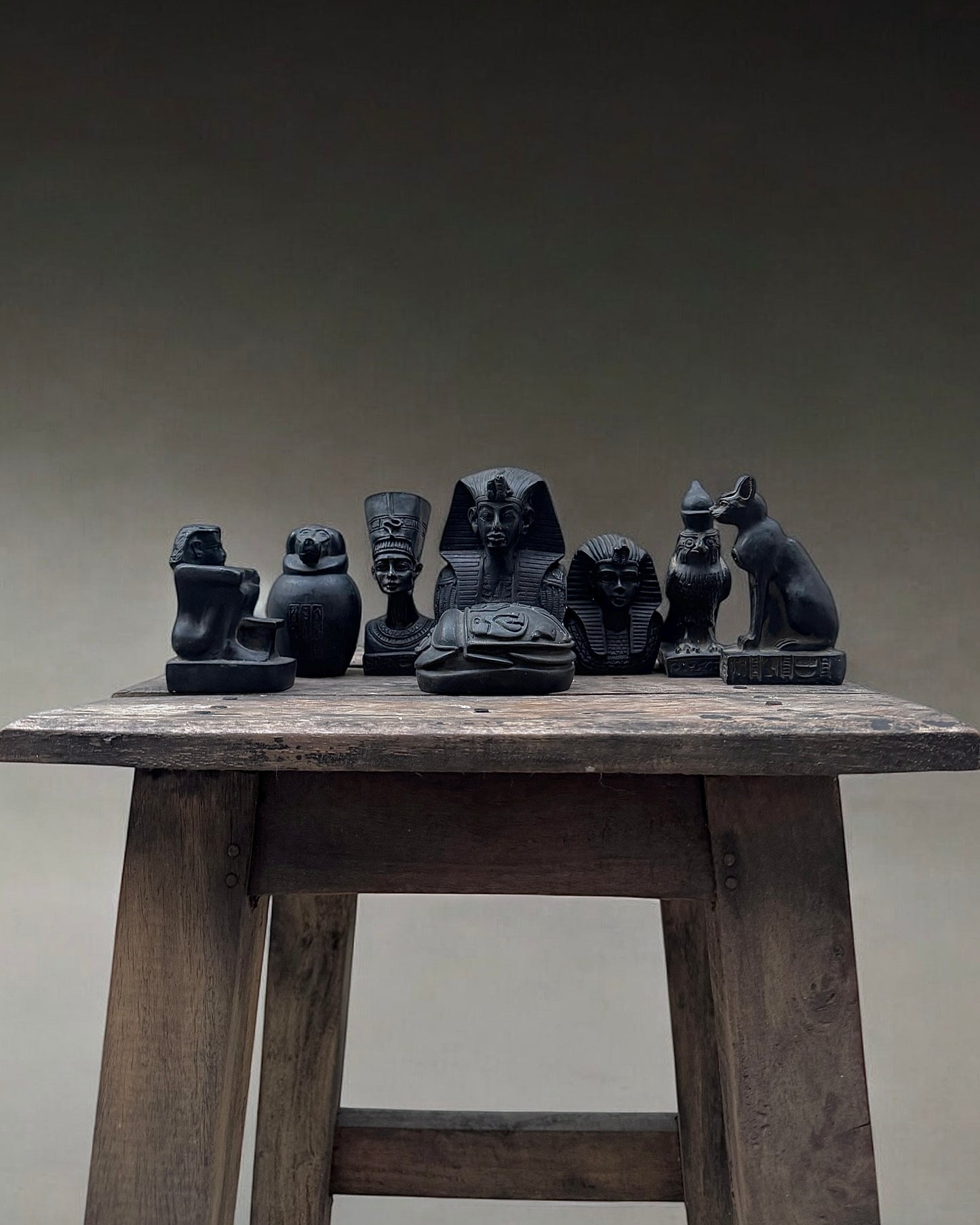 Egyptian Gypsum Figures