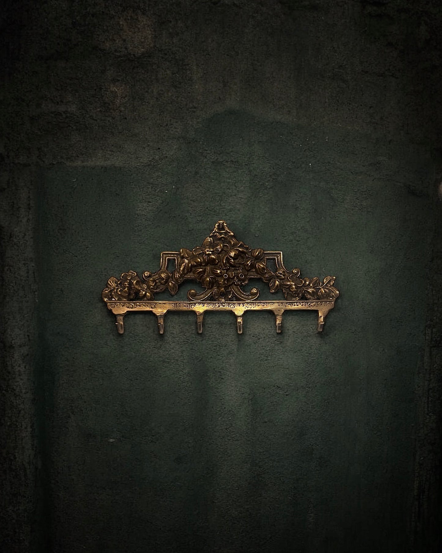 Vintage Italian Brass Key Holder
