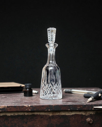 Vintage Hand-Cut Crystal Decanter