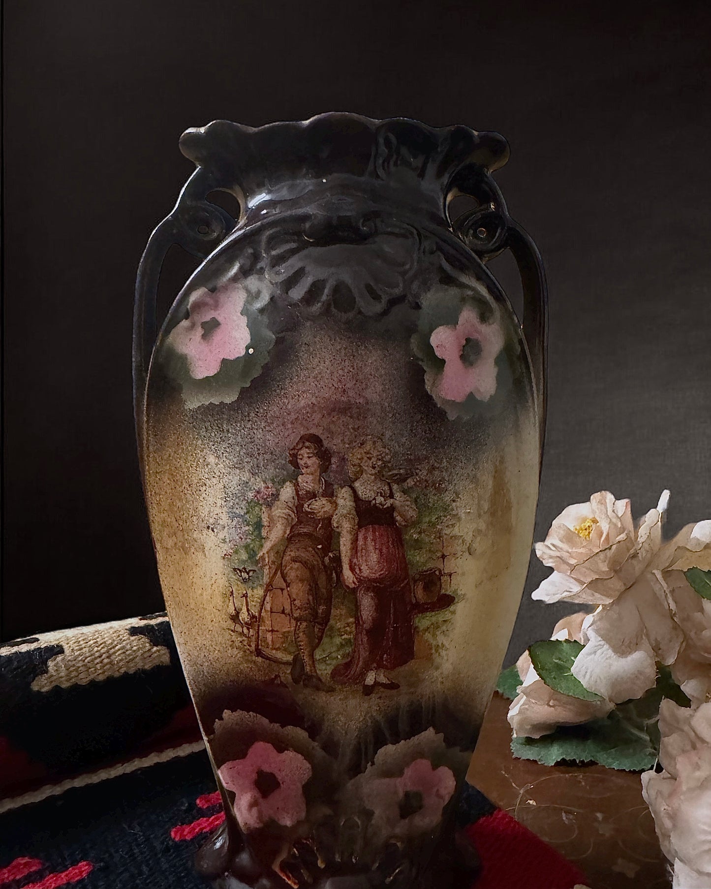 Antique Austrian Victorian, Art Nouveau Vase (c.1890- 1910)